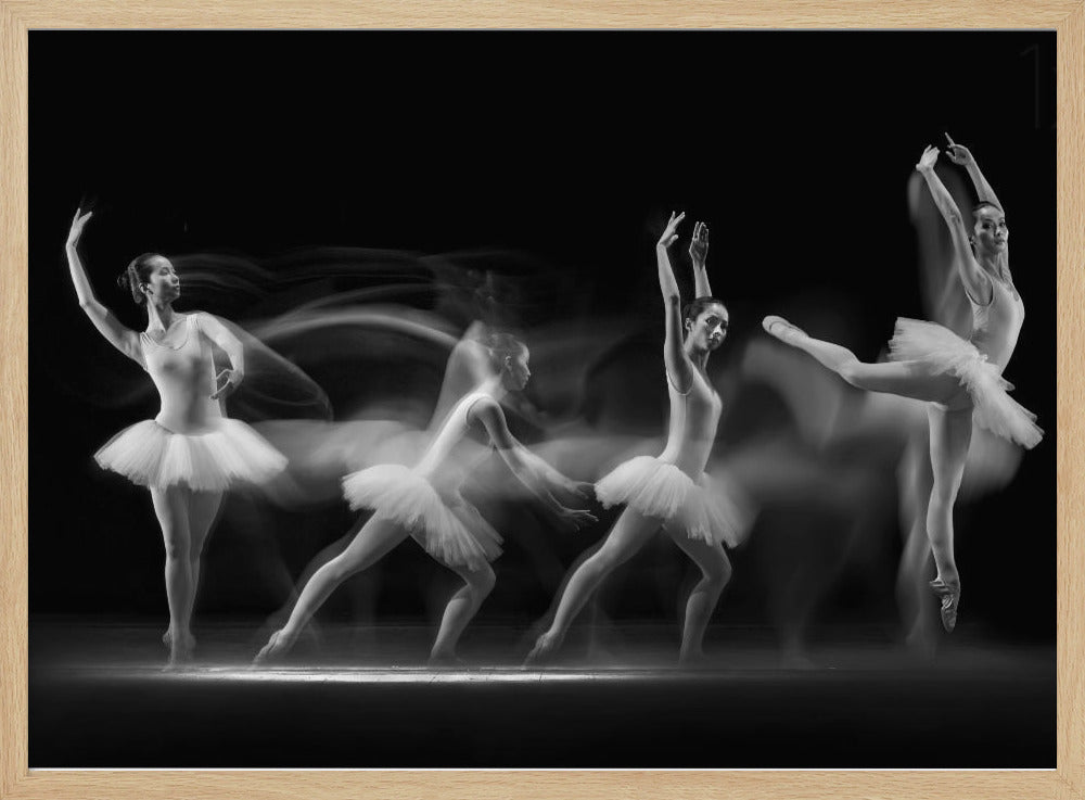 Balerina Art Wave | Poster - Stampe d’Arte