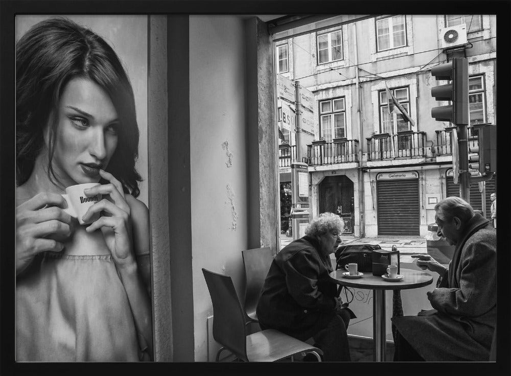 Conversations autour du café | Posters - Affiche Artistique
