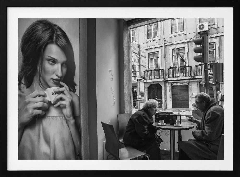 Conversations autour du café | Posters - Affiche Artistique