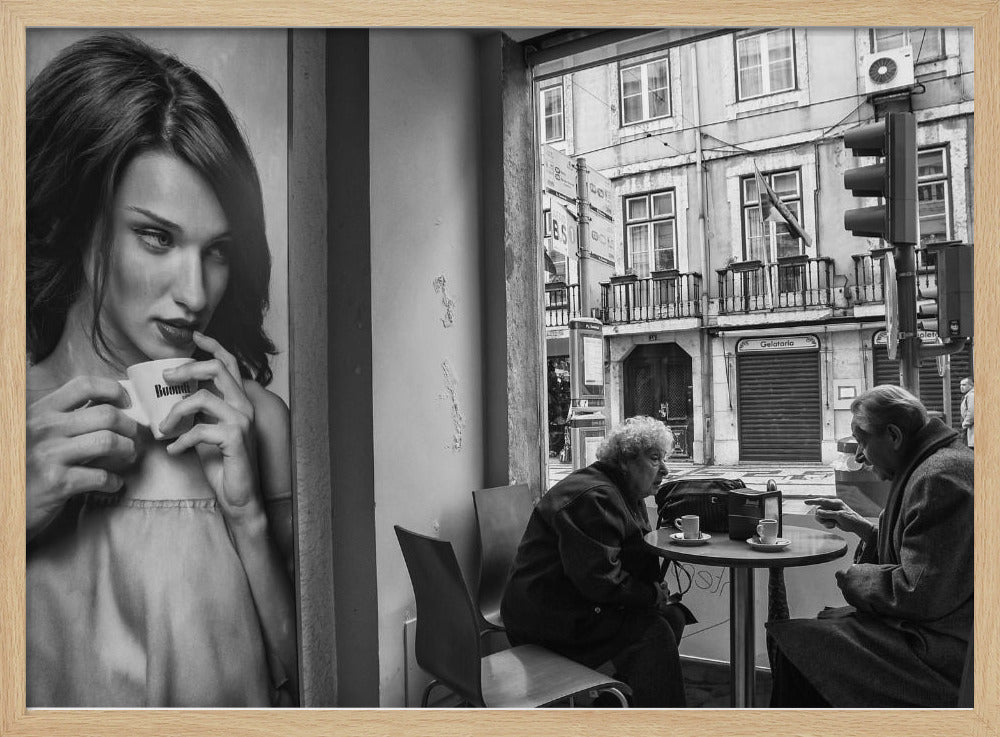 Conversations autour du café | Posters - Affiche Artistique