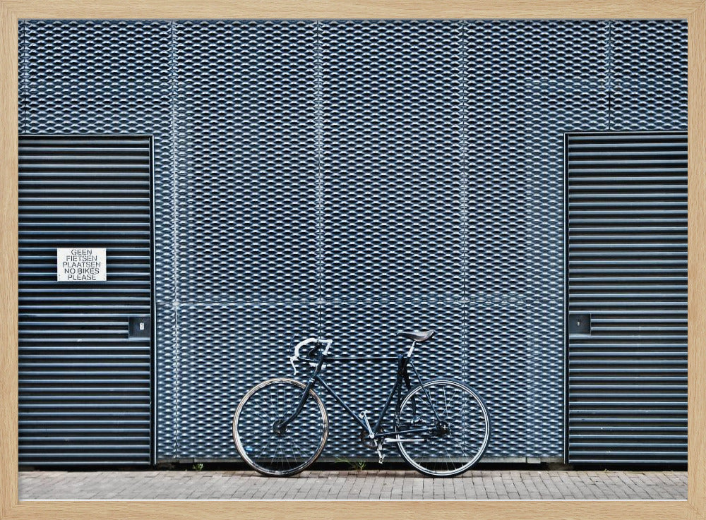 niente biciclette per favore | Poster - Stampe d’Arte
