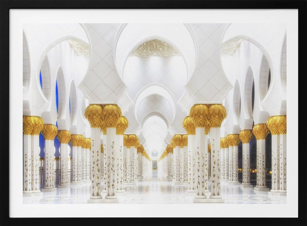 Bianco e oro | Poster - Stampe d’Arte