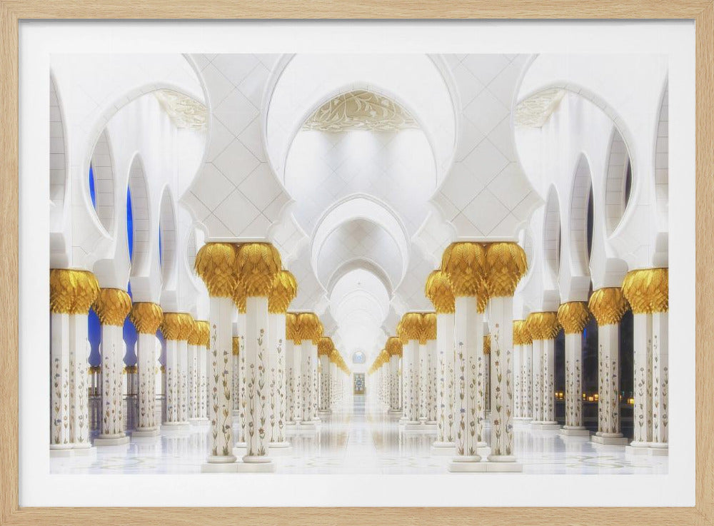 Bianco e oro | Poster - Stampe d’Arte