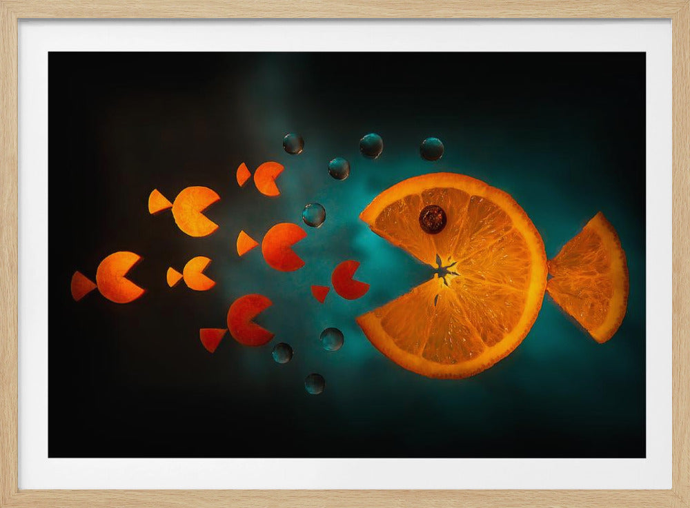 Poisson orange | Affiche