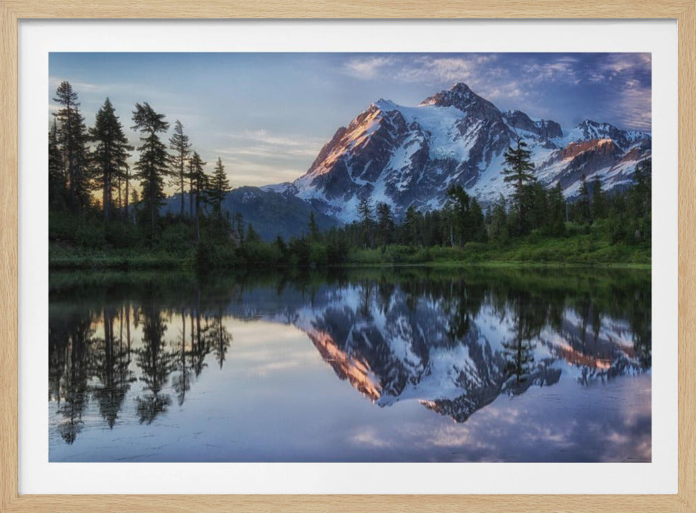 Lever de soleil sur le mont Shuksan | Posters - Affiche Artistique