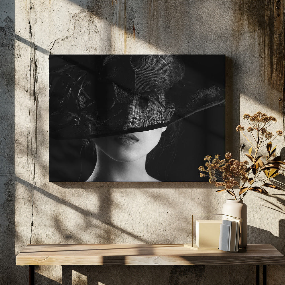Flickan i hatten | Canvas