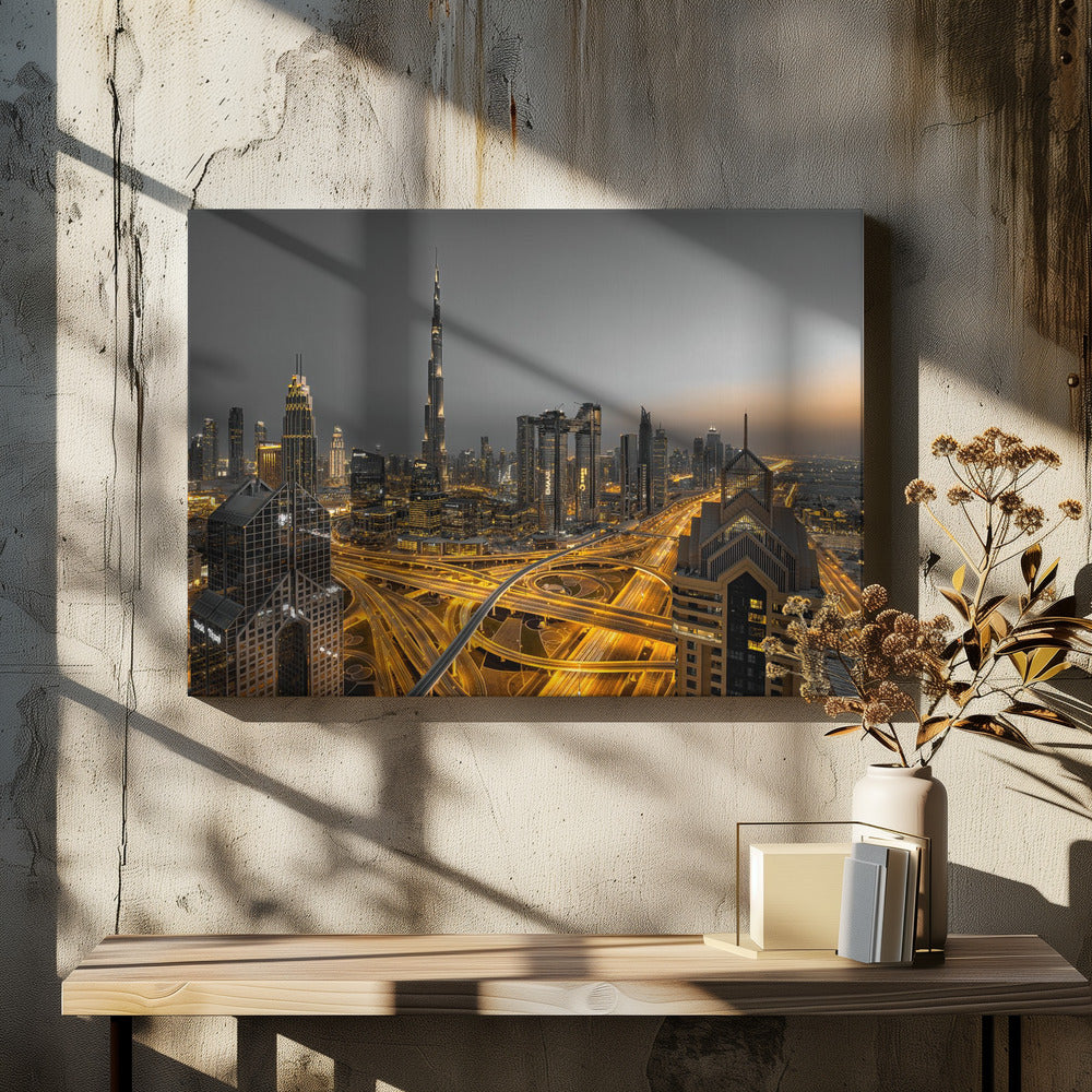 Lumière dorée | Tableaux sur Toile