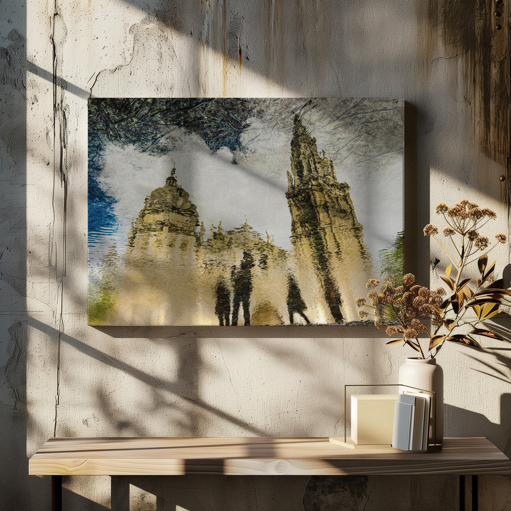 Toledo Katedral Reflektion | Lærredsbilleder