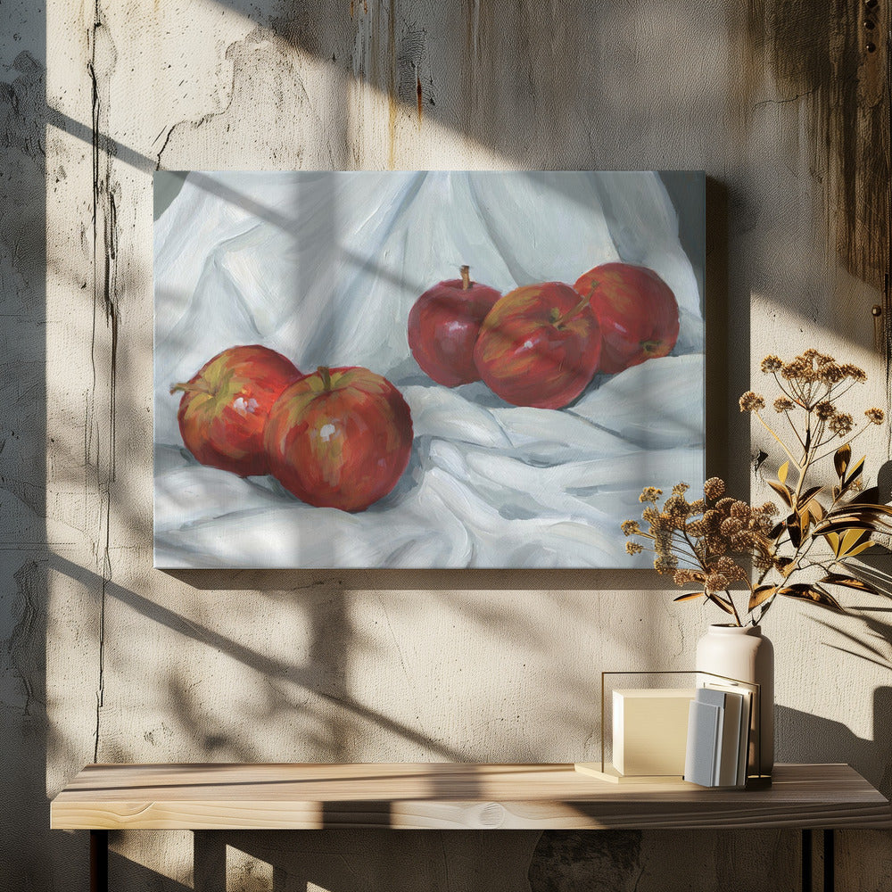 Rote Äpfel | Leinwand