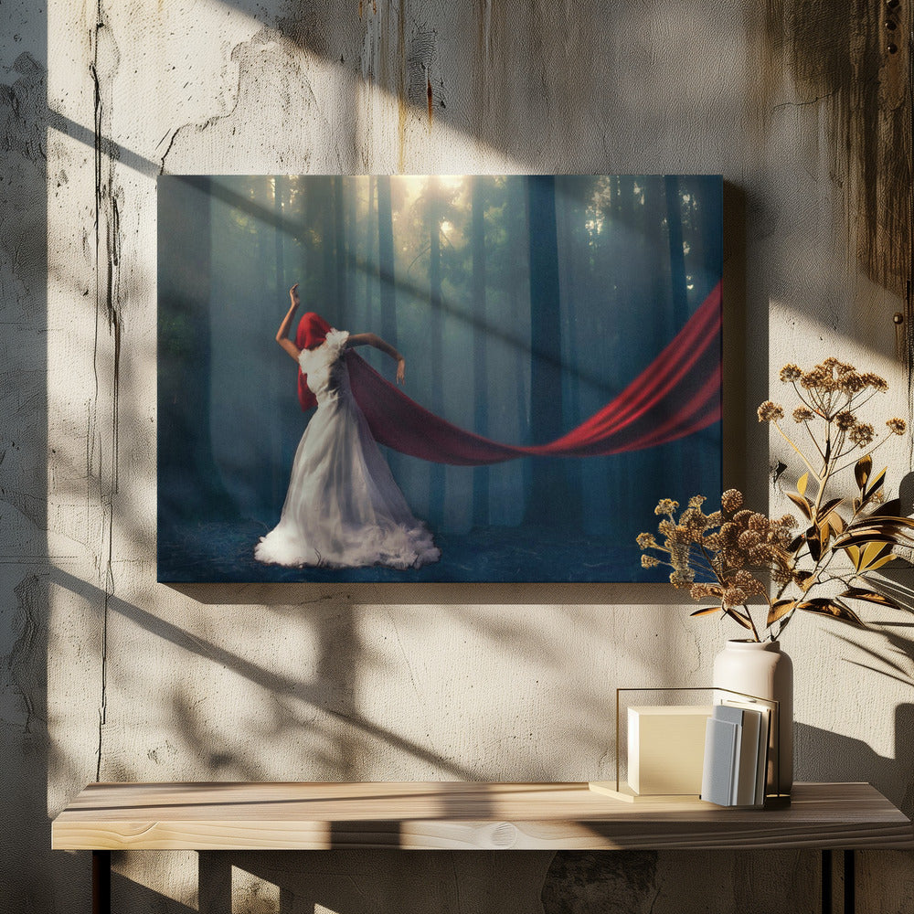 Bosvrouw | Canvasprints