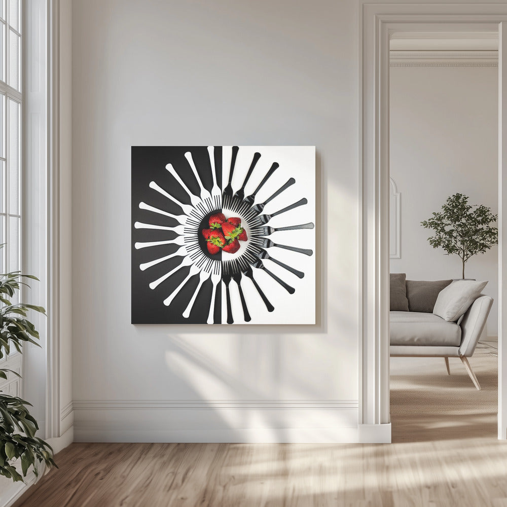Erdbeer-Designs | Leinwand-Bilder