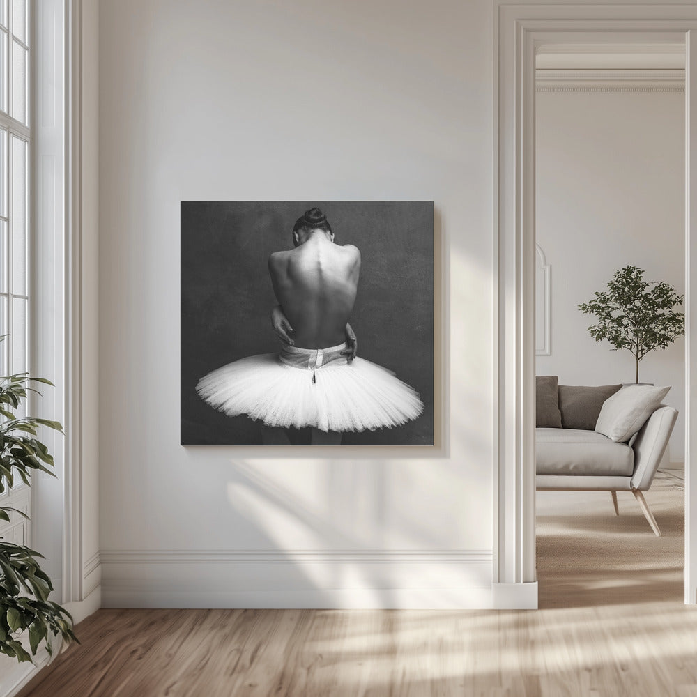 ballerinan selkä 2 | Canvastaulut