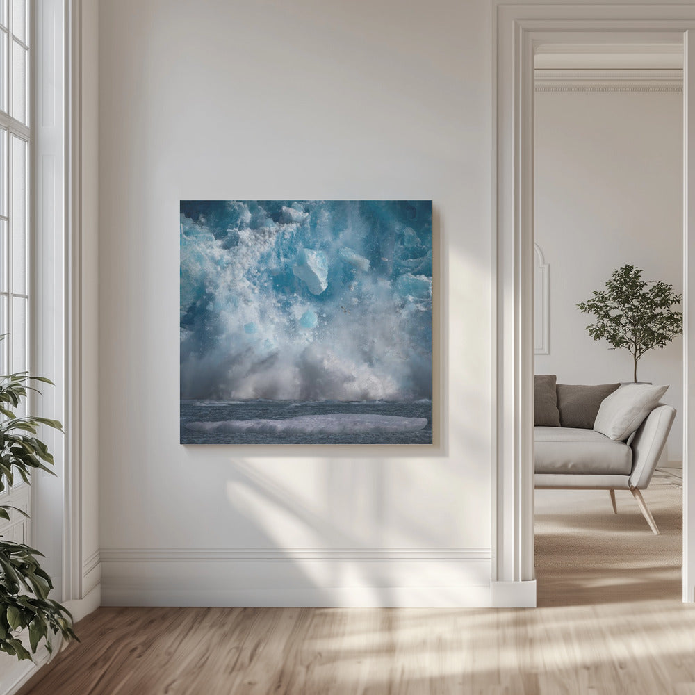 iceberg falling | Canvas
