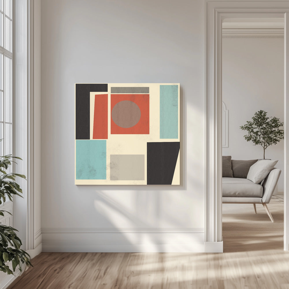 POINT GÉOMÉTRIQUE N° 1 | Tableaux sur Toile