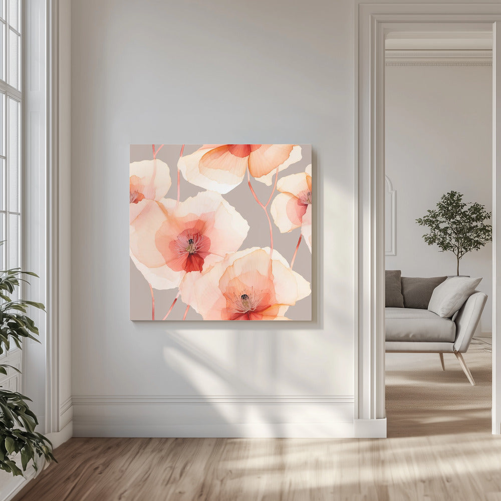 Sf 4 Transparent Fl 1 Gris | Tableaux sur Toile