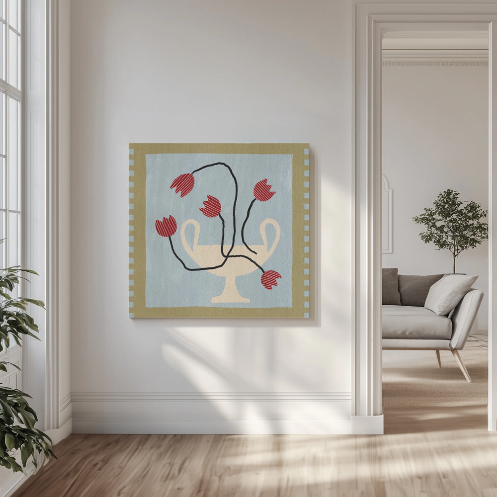 Out of Vase Blooms 6 | Canvas