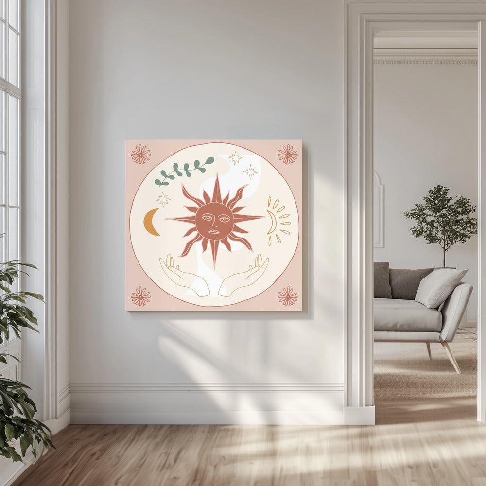 Sun Oul Healing Print | Canvas