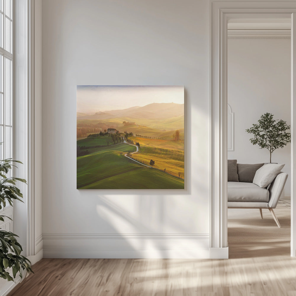 Val d'Orcia | Leinwand-Bilder