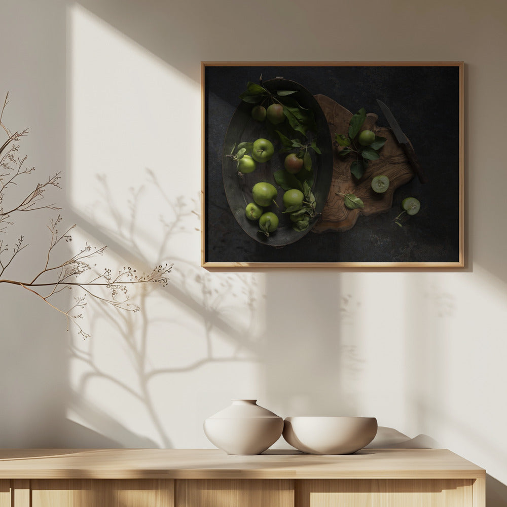 Green apples | Poster