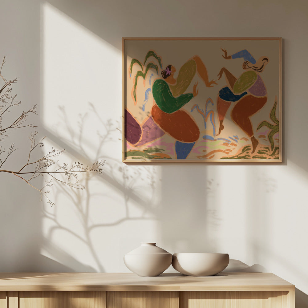 Schwestern des Rhythmus | Poster - Kunstdruck