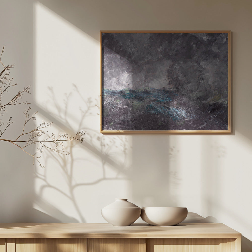 Storm i skärgården, Dalarö | Poster