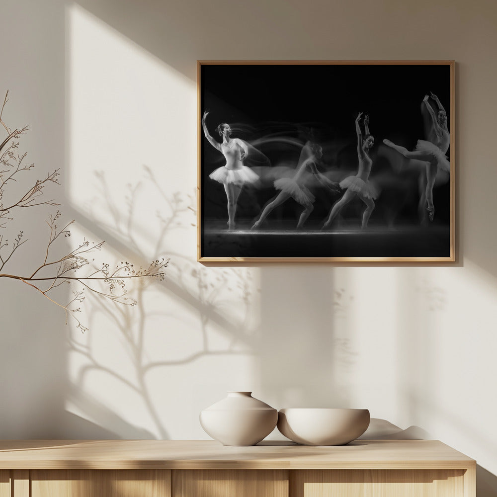 Balerina Art Wave | Poster - Stampe d’Arte