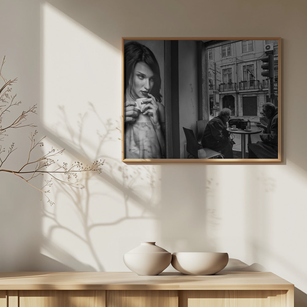 Conversations autour du café | Posters - Affiche Artistique
