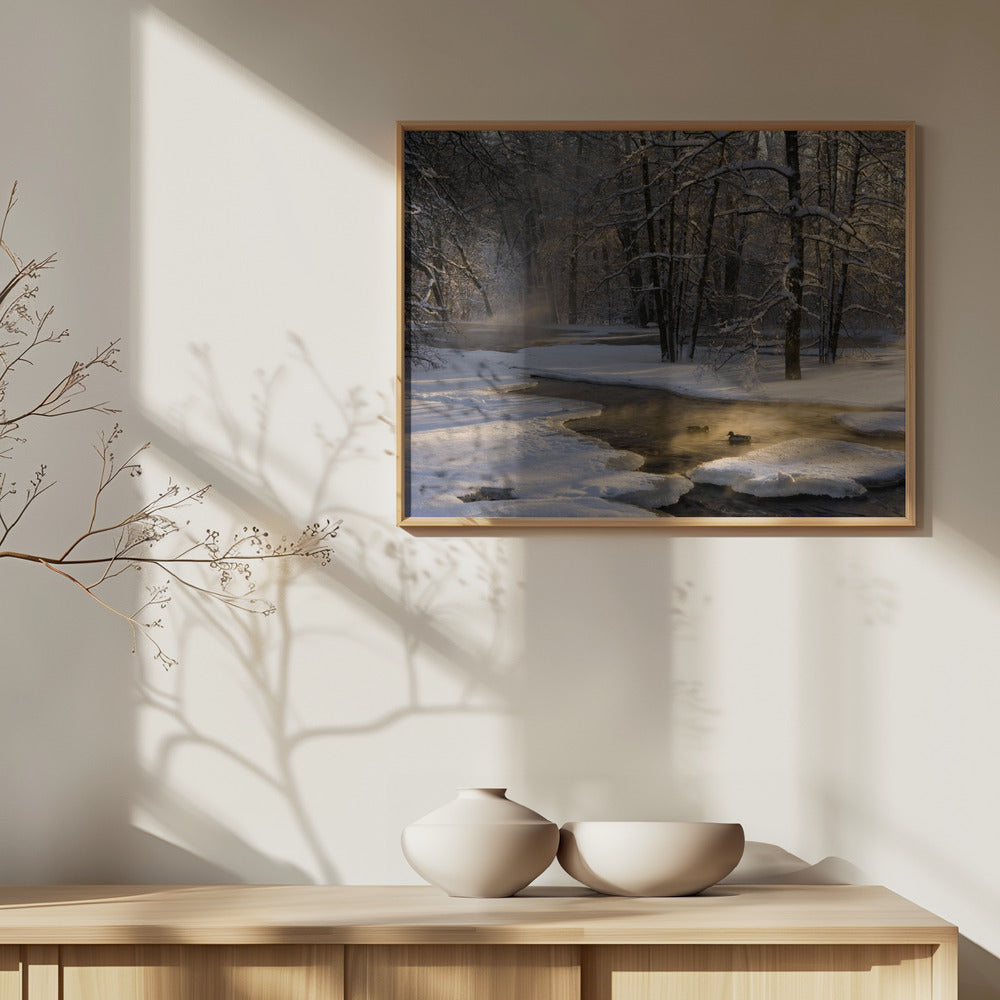 Das erste Licht | Poster - Kunstdruck