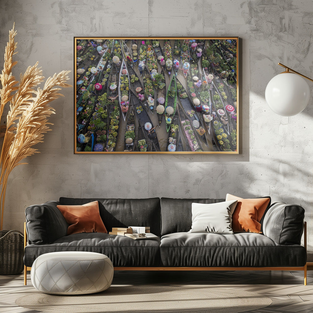 Mercato galleggiante | Poster - Stampe d’Arte