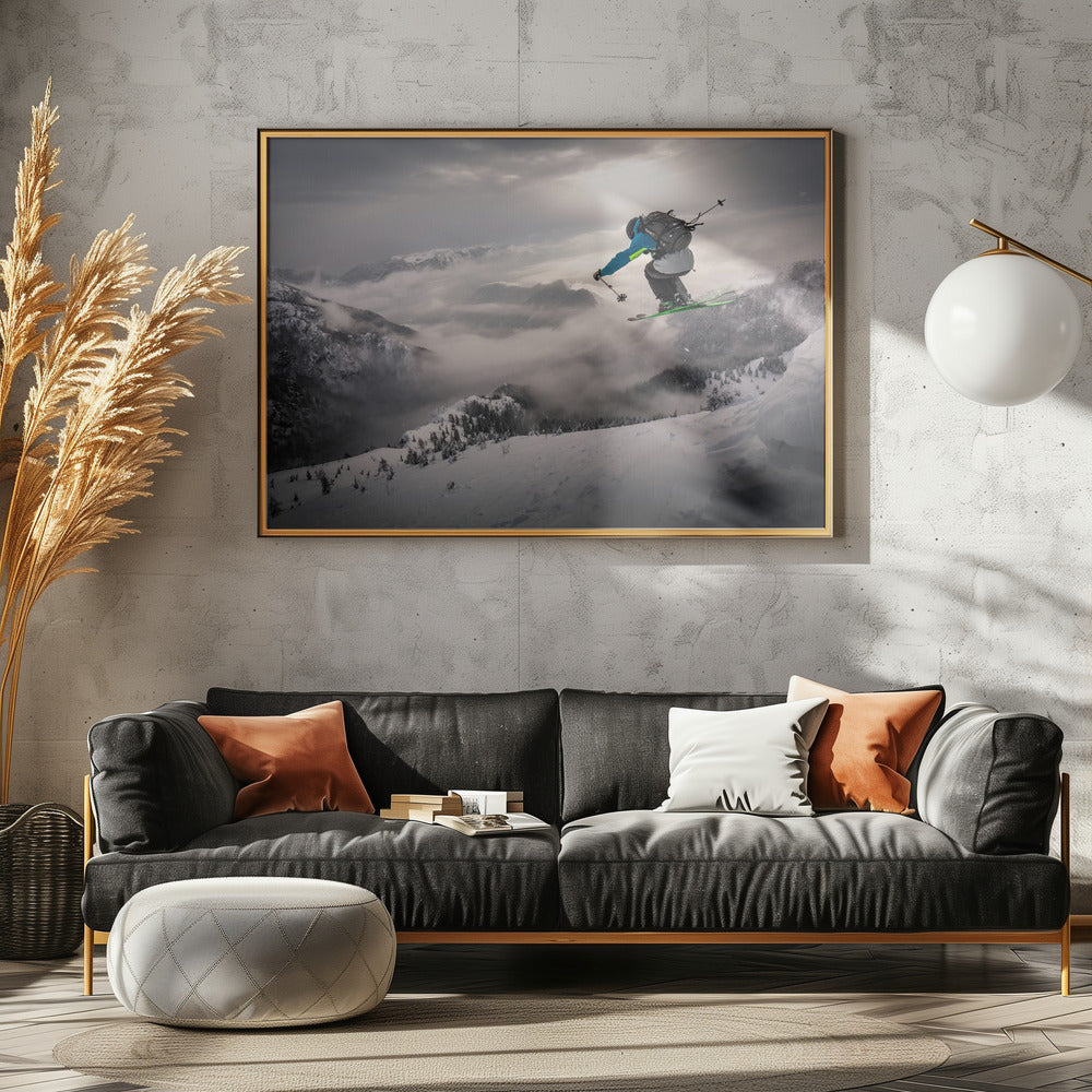 Skidåkning i terräng | Poster