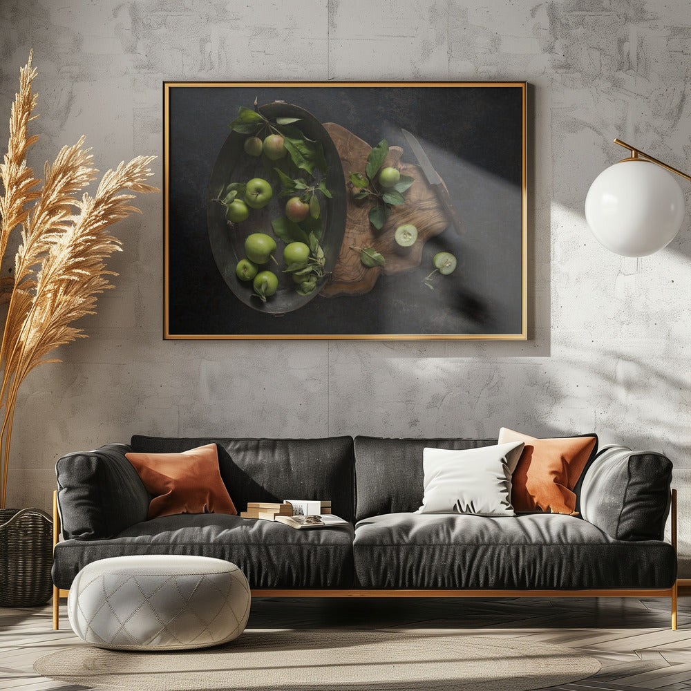 Green apples | Poster