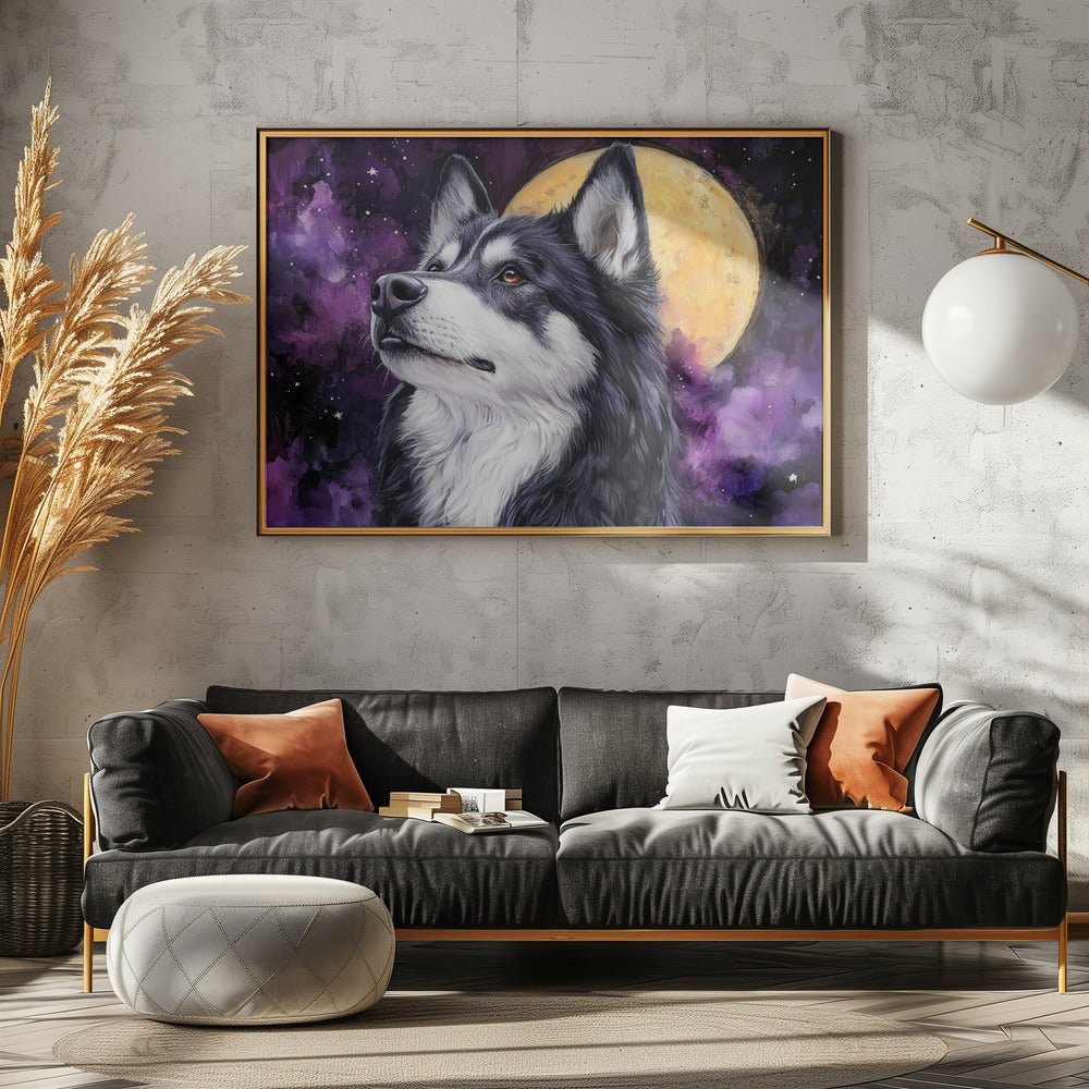 Dog Husky Wolfi | Poster