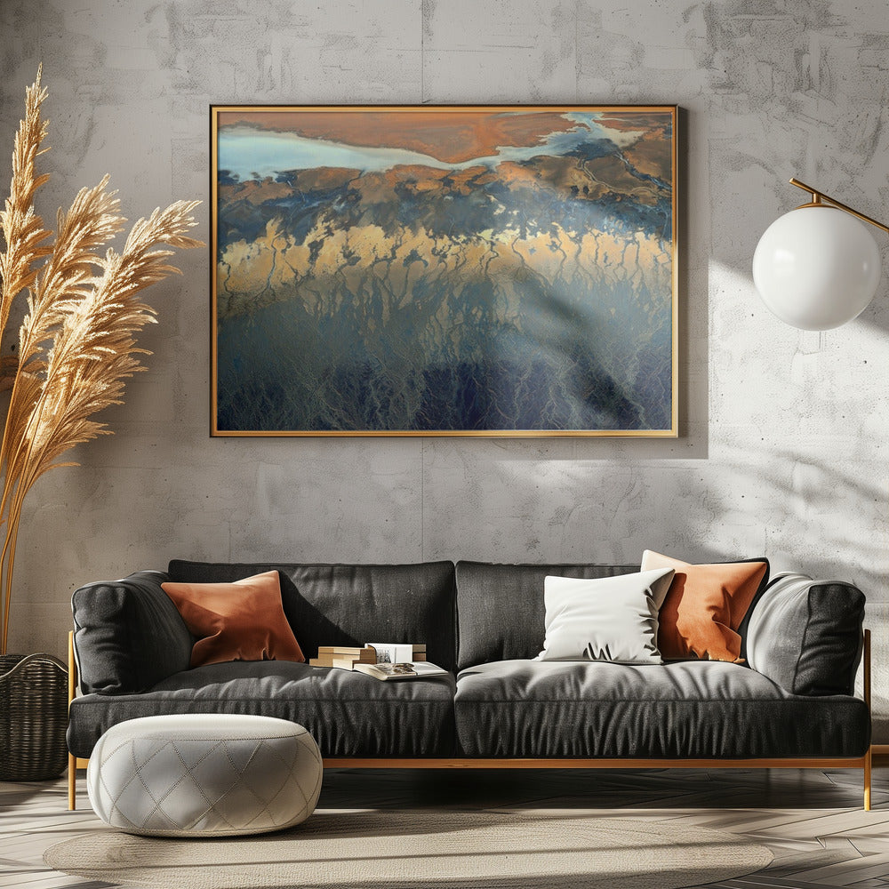 Vista aérea de California | Posters - Impresiones de Arte
