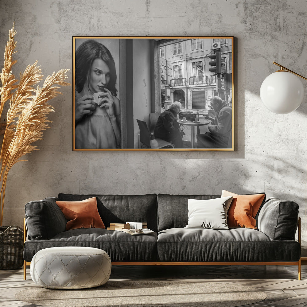 Conversations autour du café | Posters - Affiche Artistique