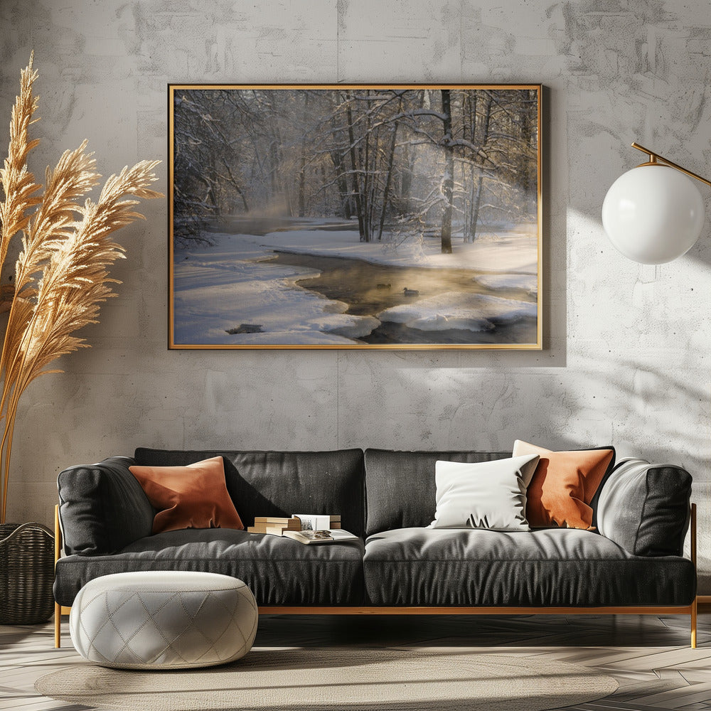 Das erste Licht | Poster - Kunstdruck