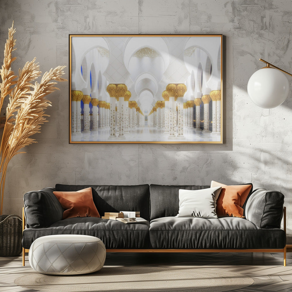 Bianco e oro | Poster - Stampe d’Arte