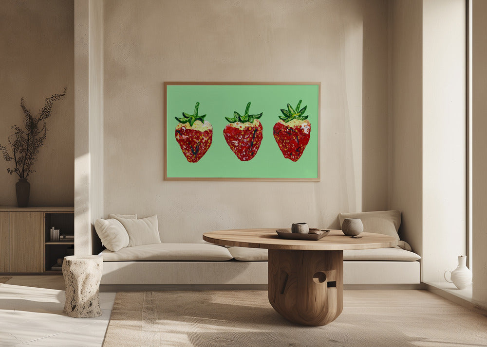 Aardbeien | Posters - Kunstdrukken