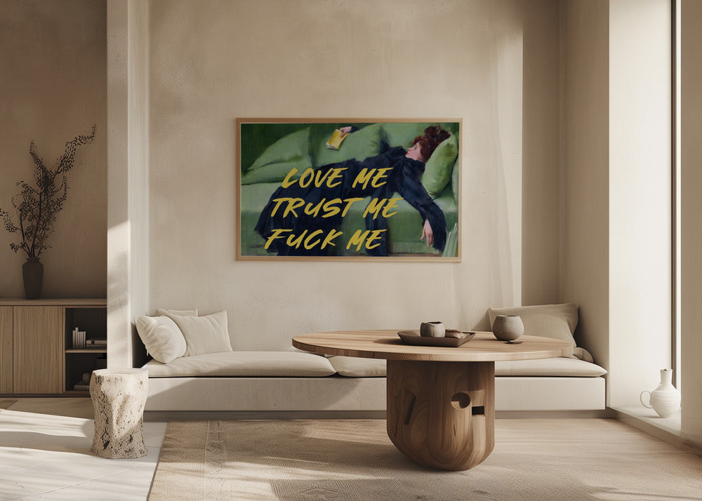 Love Me Trust Me Fuck Me / Yellow Version | Poster