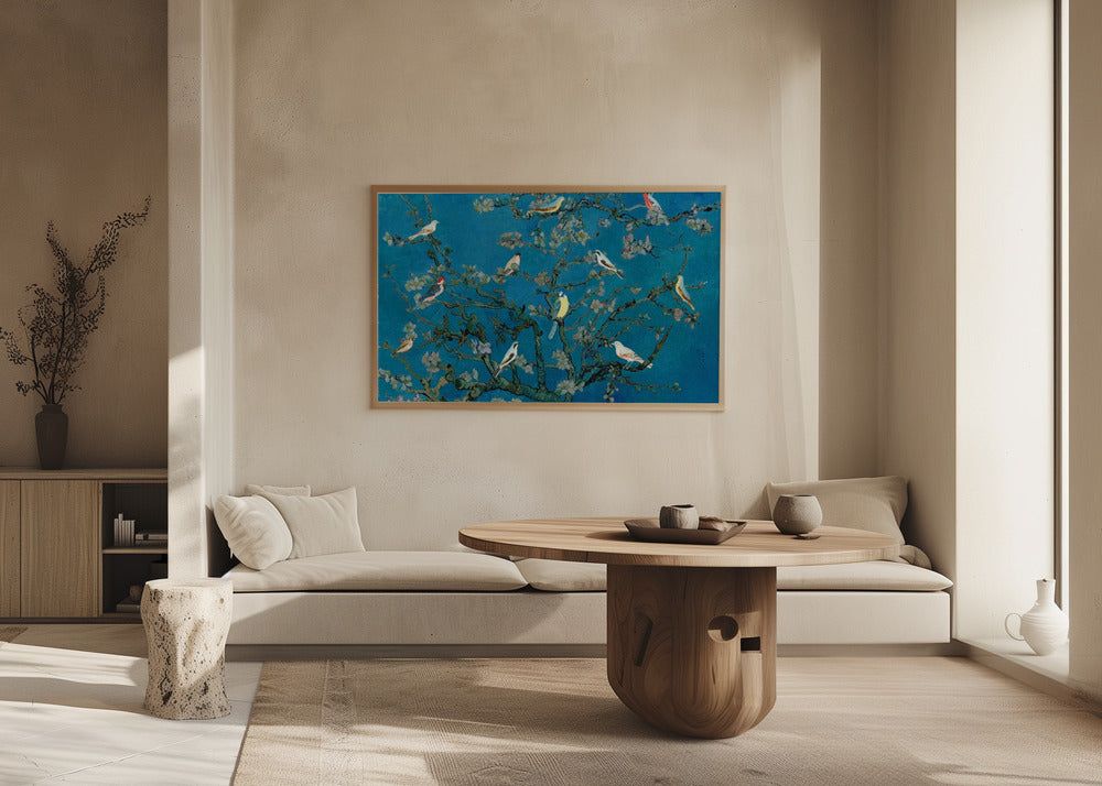 Birds In the Almond Blossom | Poster