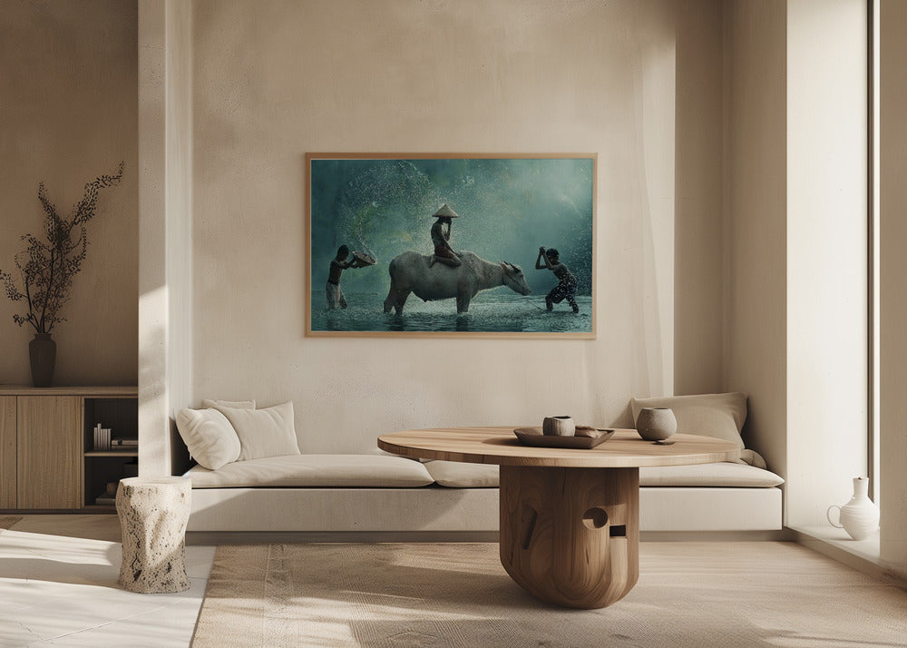 Bufalo d'acqua | Poster - Stampe d’Arte