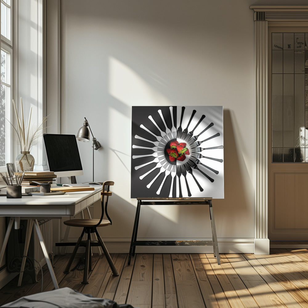 Erdbeer-Designs | Leinwand-Bilder
