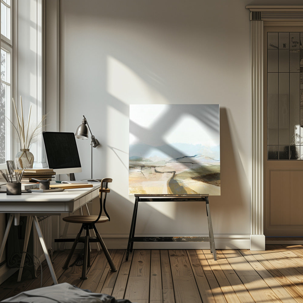 Vue sur la campagne | Toile