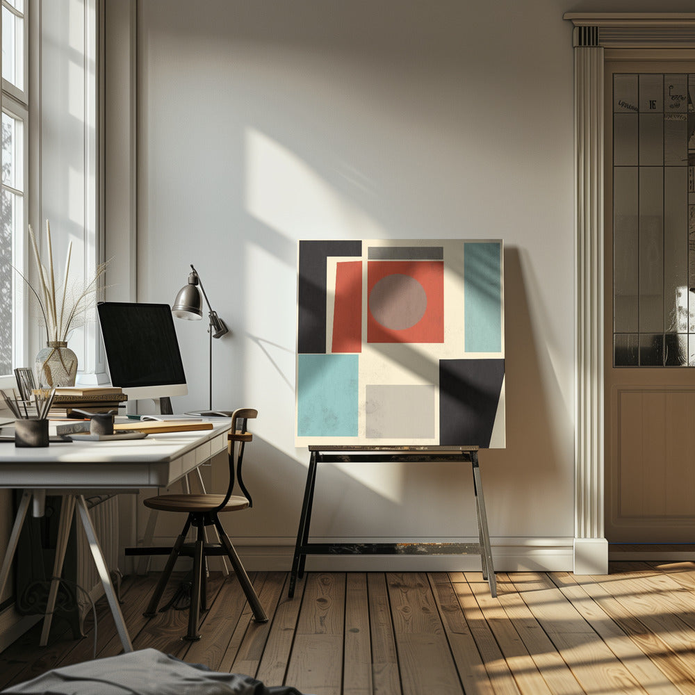 POINT GÉOMÉTRIQUE N° 1 | Toile