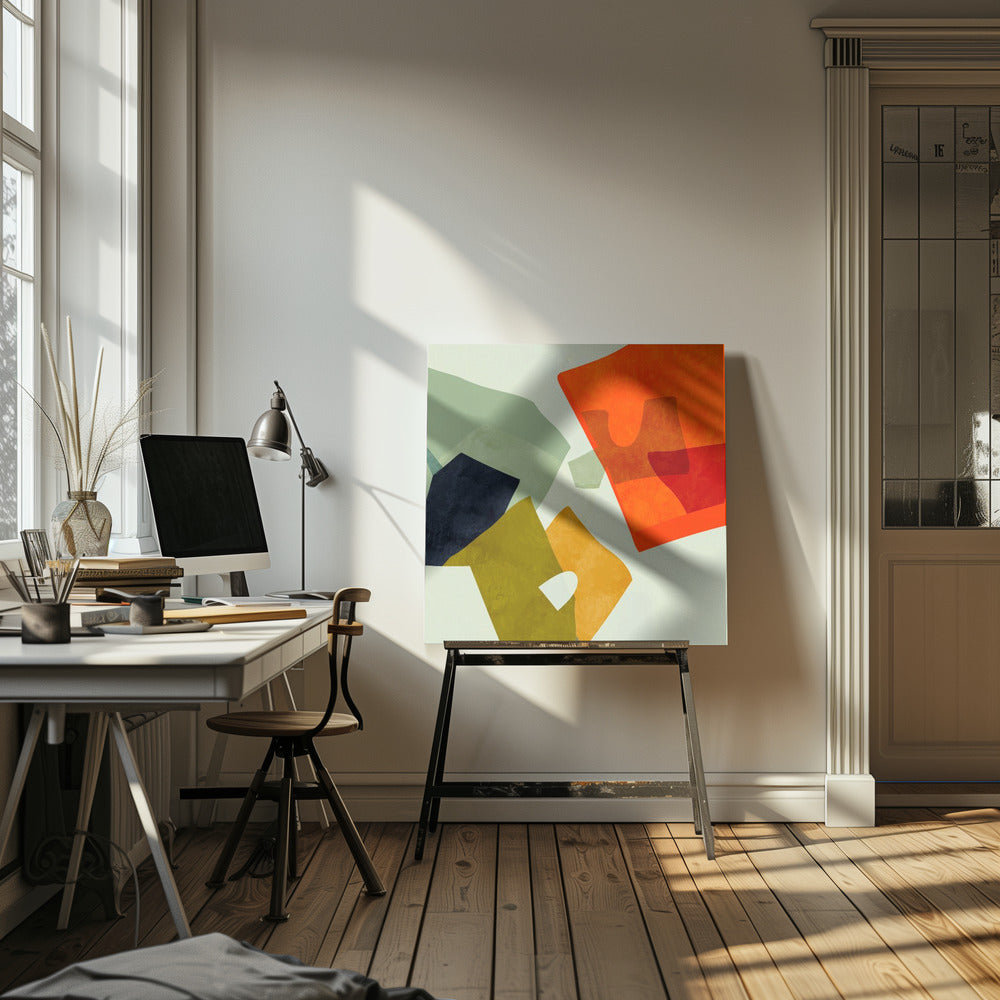 Formen&Linien6 | Leinwand-Bilder