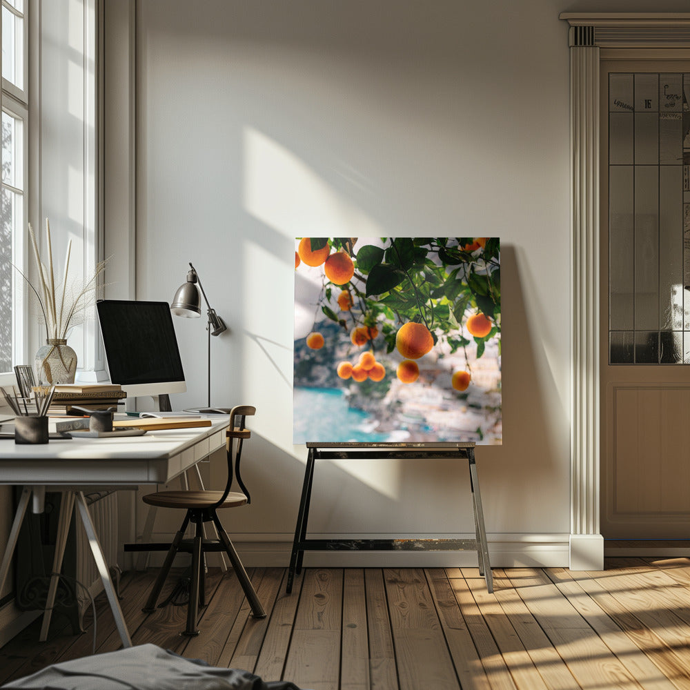 Oranges de la côte amalfitaine | Toile