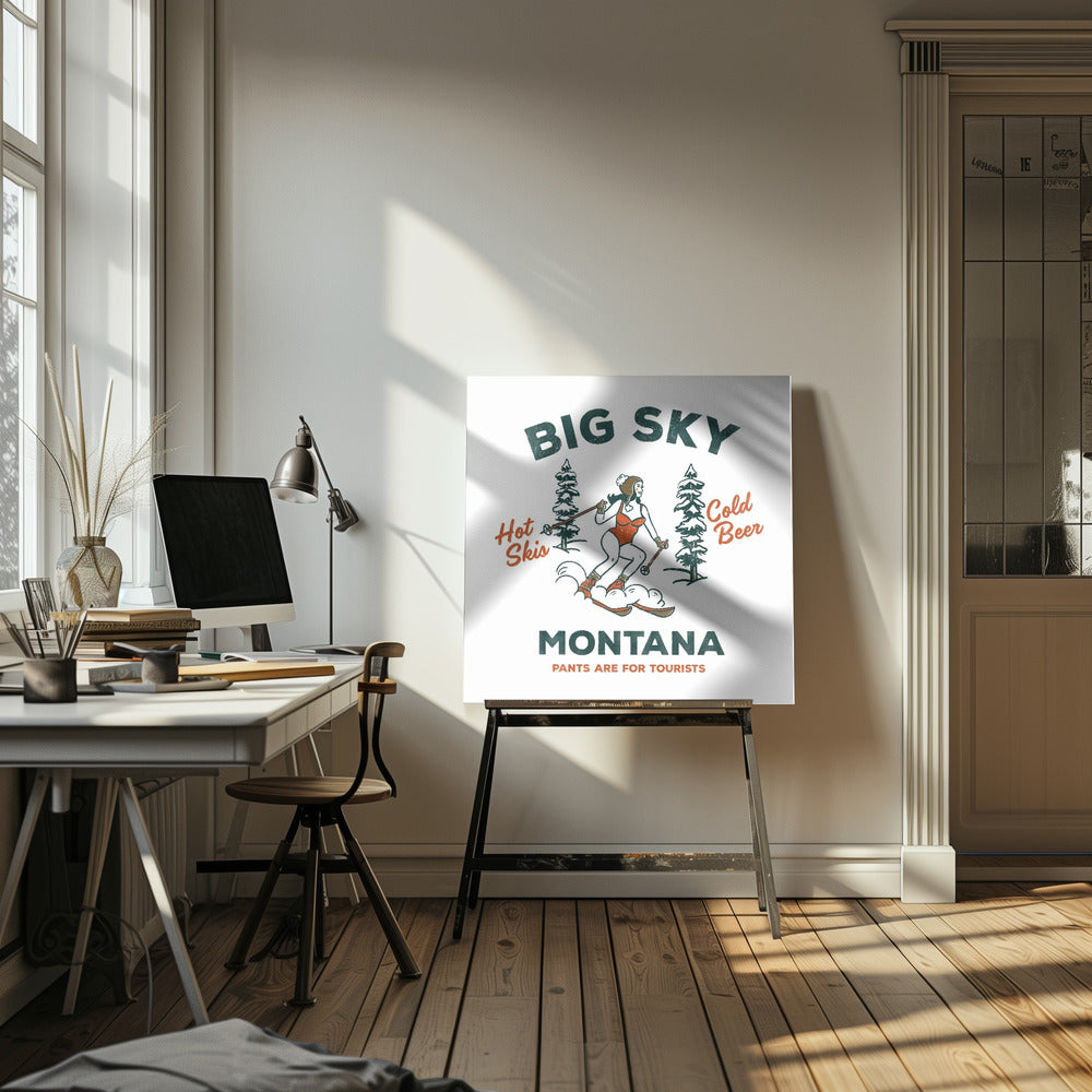 Ski Big Sky Montana : Les pantalons sont pour les touristes | Canvas