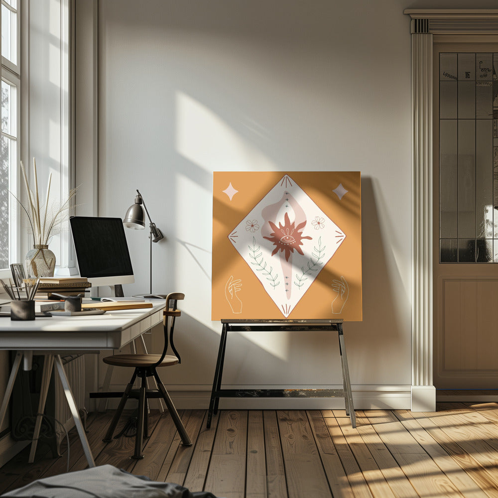 Sun Healing Print | Canvas