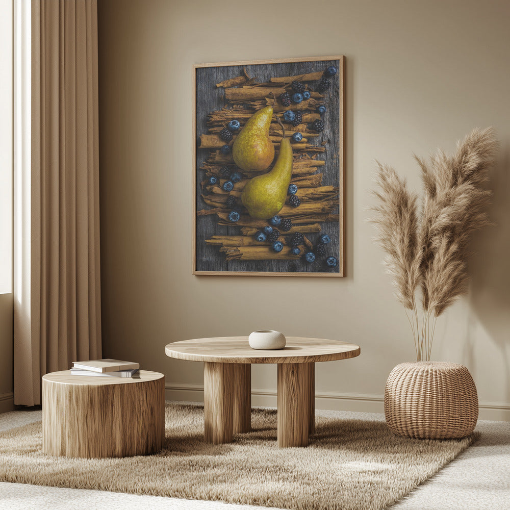 Pears and cinammon | Poster