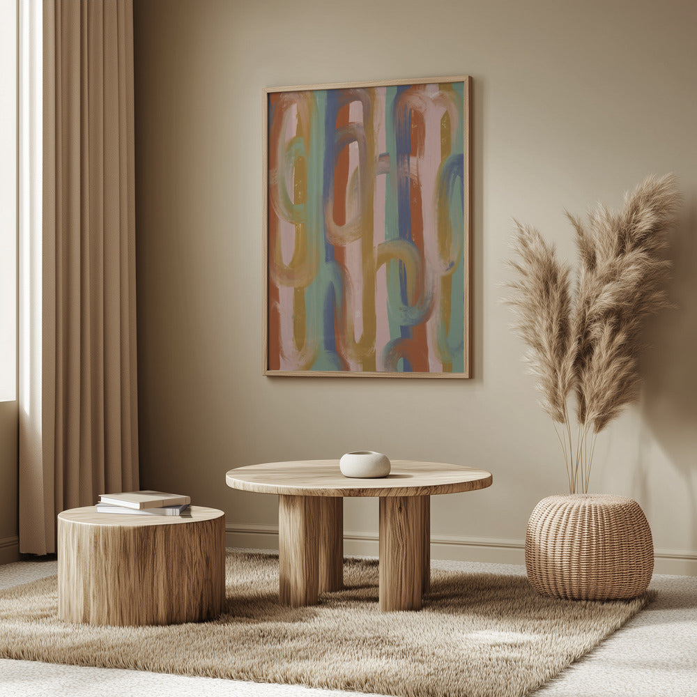 Flowing Hues Harmony | Poster