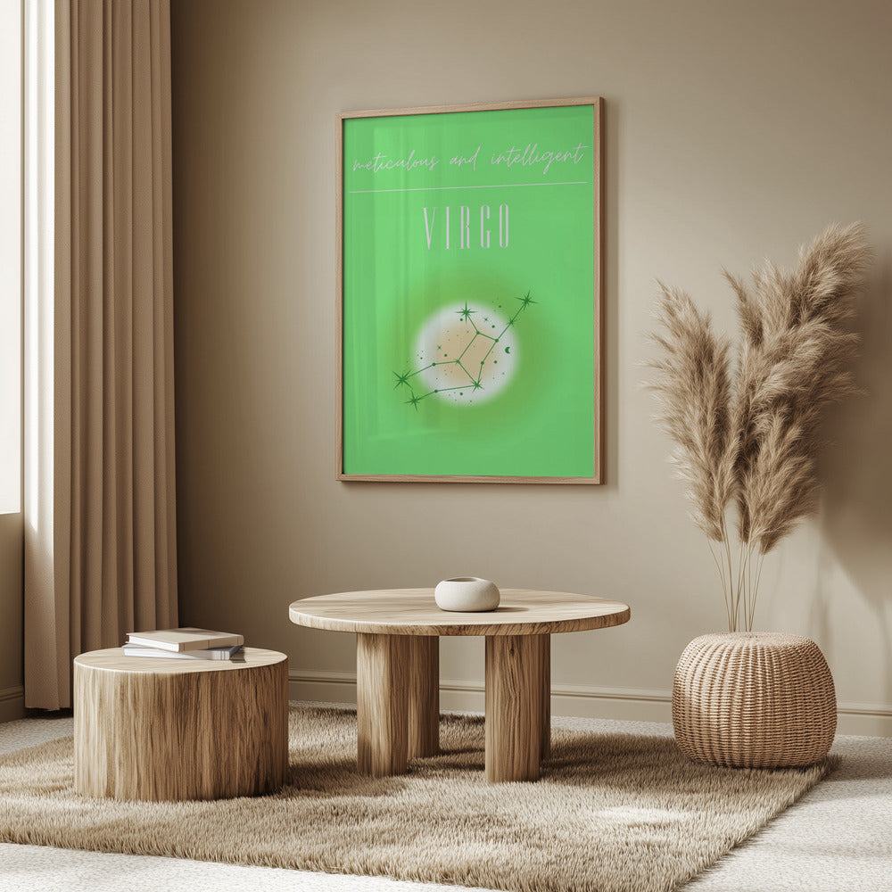 Virgo Zodiac Print Art | Poster